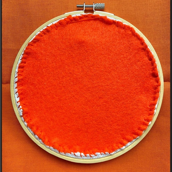 Harry Styles Adore You Lyrics Inspired 6-Inch Wooden-Framed Cross Stitch - Picture 5 of 6